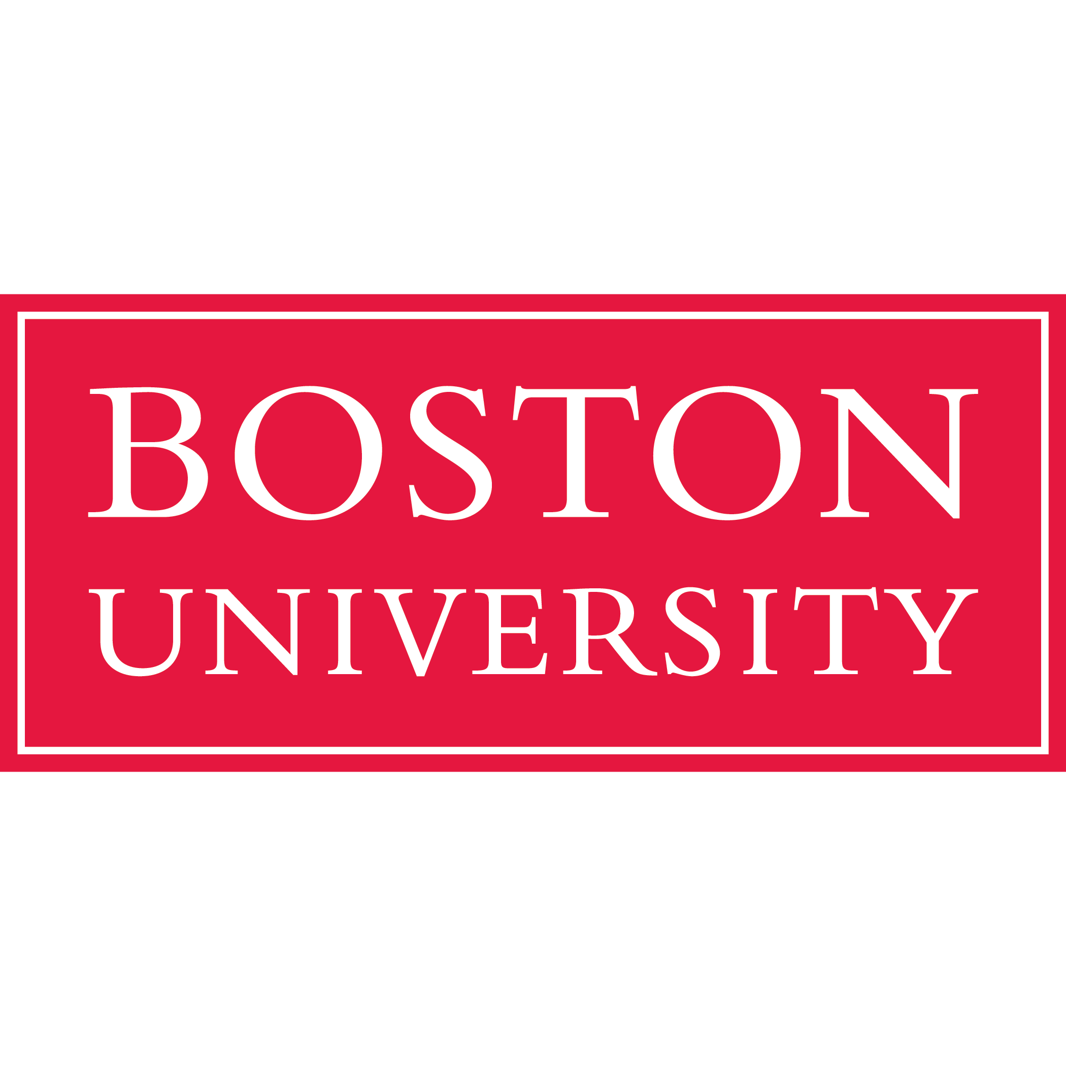 Boston University footer logo
